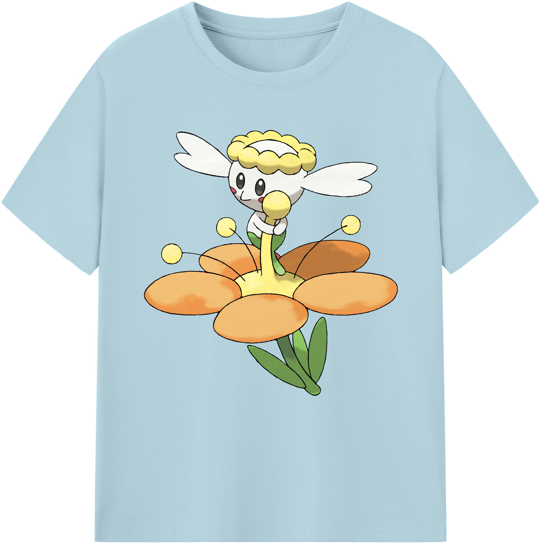 （画像用） ポケットモンスター Pokémon 綿100％半袖Tシャツ（フロントプリント）